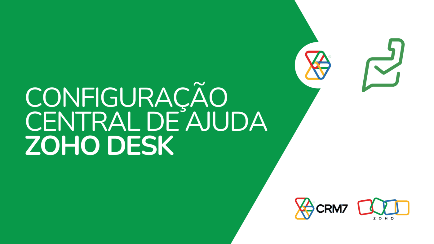 Configuração da Central de Ajuda no Zoho Desk